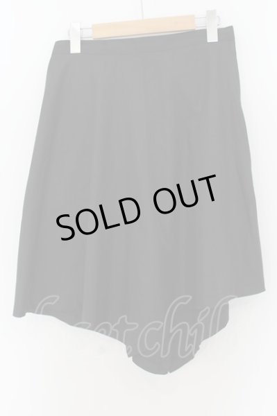 画像2: CIVARIZE / Wind 変形ラップスカート F ブラック O-24-07-21-067-CI-pa-YM-ZT137 (2)