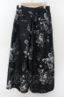 画像2: CIVARIZE / Marieプリーツ付きワイドパンツ 44 ブラック O-24-07-21-073-CI-pa-YM-ZT062 (2)