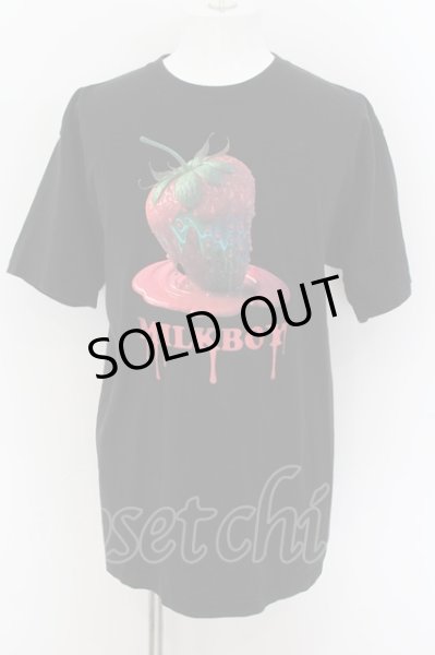 画像1: MILK BOY / BERRY TEE　Tシャツ XL ブラック O-24-07-21-082-MI-ts-YM-OS (1)