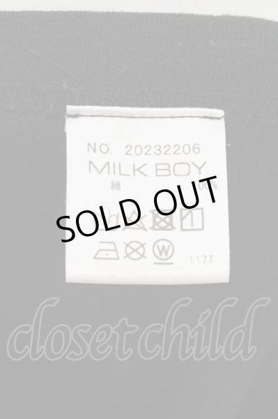 画像3: MILK BOY / BERRY TEE　Tシャツ XL ブラック O-24-07-21-082-MI-ts-YM-OS (3)