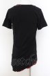 画像2: CIVARIZE / Betrayal アンサンブルジッパーTシャツ 46 ブラックxレッド O-24-07-21-011-CI-to-YM-OS (2)