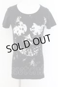 CIVARIZE / Corrupt スカルプリントTシャツ 44 ブラック O-24-07-21-003-CI-ts-YM-OS