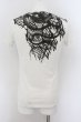 画像2: CIVARIZE / Boa パイソンプリントTシャツ 44 ホワイト O-24-07-21-027-CI-ts-YM-OS (2)
