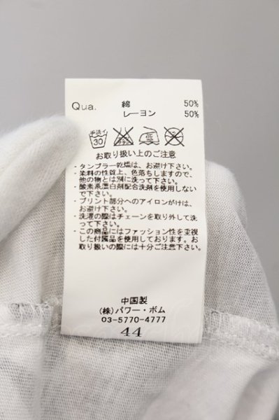 画像3: CIVARIZE / Various薔薇総柄ドレープカットソー 44 ホワイト O-24-07-21-031-CI-to-YM-ZT305 (3)