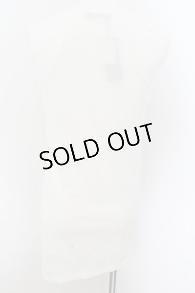 画像2: CIVARIZE / Virtual スカル変形ロングタンクトップ 46 ホワイト O-24-07-21-033-CI-to-YM-OS (2)