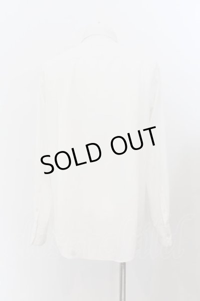 画像2: LAD MUSICIAN / とろみシャツ 44 ホワイト O-24-07-23-003-LA-sh-YM-ZT140 (2)