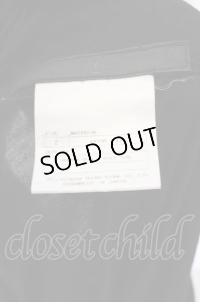 画像4: JULIUS / レーヨンシルクホックカーディガン 2 ブラック O-24-07-23-027-JU-to-YM-ZT144 (4)