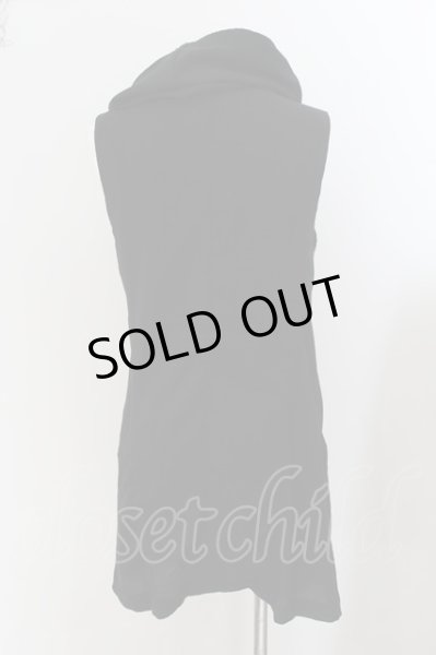 画像4: JOHNNY WOLF / LUXEMBOURG（ルクセンブルグ）ロングフードベスト 1-2 ブラック O-24-07-23-031-JO-to-YM-ZT153 (4)