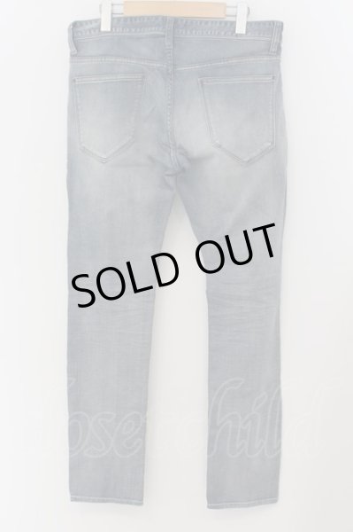 画像3: MIDAS / ピグメントダメージストレッチデニムパンツ L アイスブルー O-24-07-23-035-MI-pa-YM-ZT144 (3)