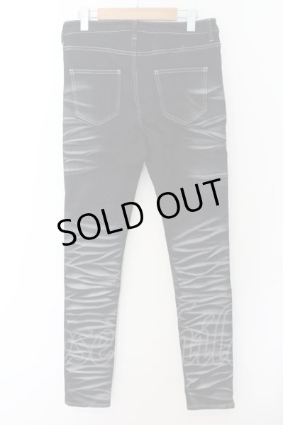 画像2: SEANA / パワーストレッチウェイブスキニーパンツ M ブラック O-24-07-23-040-SE-pa-YM-ZT144 (2)