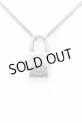 LAD MUSICIAN / NECKLACE MINI PADLOCK 　ネックレス  ダークシルバー O-24-07-23-046-LA-ac-YM-ZT471