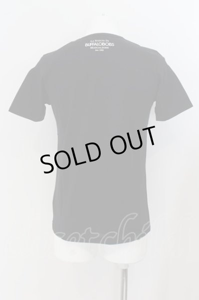画像3: BUFFALO BOBS / GUADRIFOGLIO ストーンTシャツ 1-2 ブラック O-24-07-23-005-BU-ts-YM-ZT140 (3)