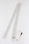 NO ID. / Glitterナロータイ ONE ホワイト O-24-07-23-048-NO-ac-YM-ZT068