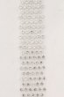画像2: NO ID. / Glitterナロータイ ONE ホワイト O-24-07-23-048-NO-ac-YM-ZT068 (2)