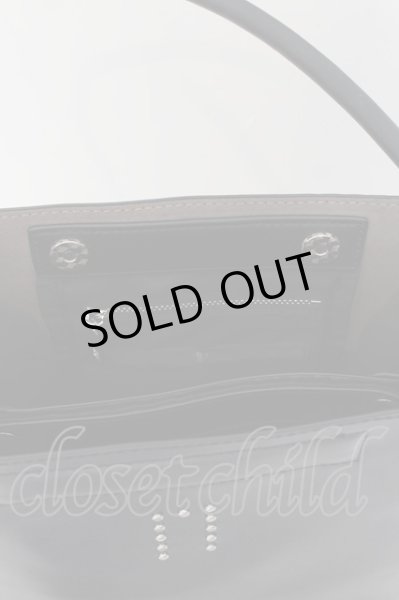 画像4: NO ID. / シンセティックレザートートバッグ  ブラック O-24-07-23-050-NO-ba-YM-ZT-ML005 (4)