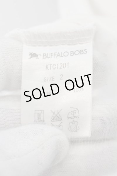 画像3: BUFFALO BOBS / レディープリントTシャツ 2 ホワイト O-24-07-23-006-BU-ts-YM-ZT140 (3)