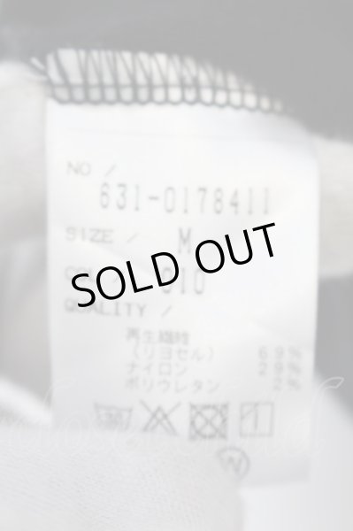 画像4: Zero by TORNADO MART / パイルジャガードVネックTシャツ M ブラック O-24-07-23-012-Ze-ts-YM-ZT154 (4)