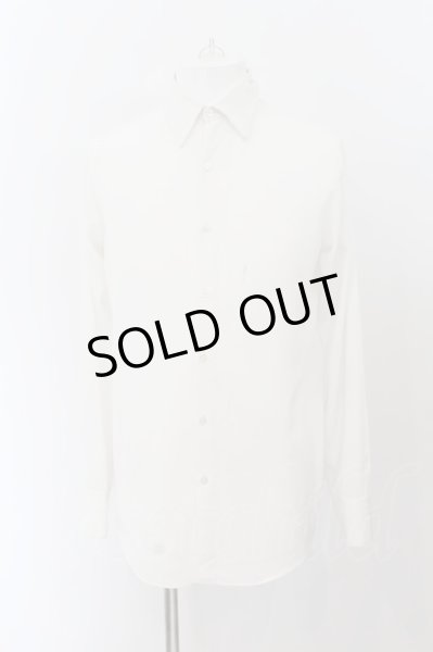 画像1: LAD MUSICIAN / とろみシャツ 44 ホワイト O-24-07-23-003-LA-sh-YM-ZT140 (1)