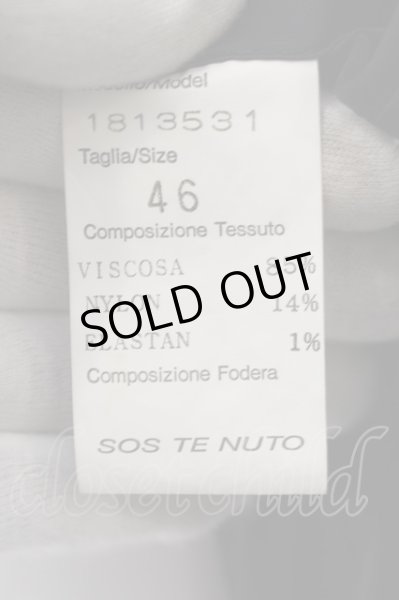 画像4: SOS TE NUTO / ビスコースナポレオンジャケット 46（L) ブラック O-24-07-23-024-SO-ja-YM-ZT135 (4)