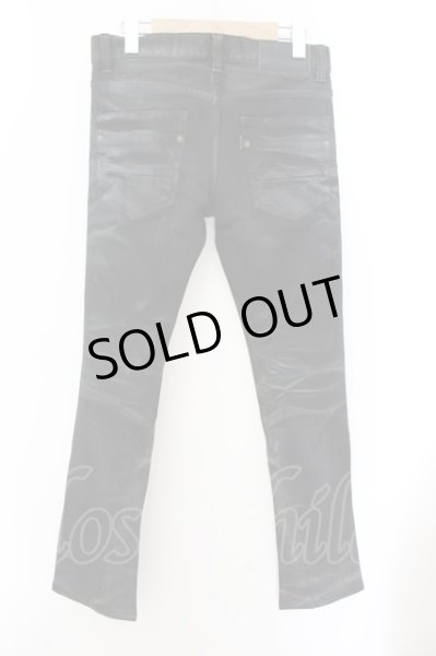 画像2: TORNADO MART / スペースシャワーシャークデニムパンツ S ブラック O-24-10-24-038-TO-pa-YM-OS (2)