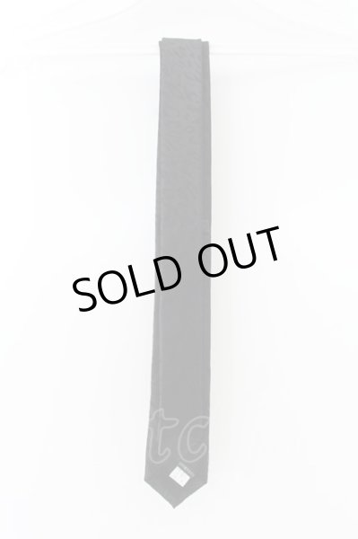 画像2: CIVARIZE / ラインストーンレオパードネクタイ  ブラック O-24-10-24-040-CI-za-YM-OS (2)