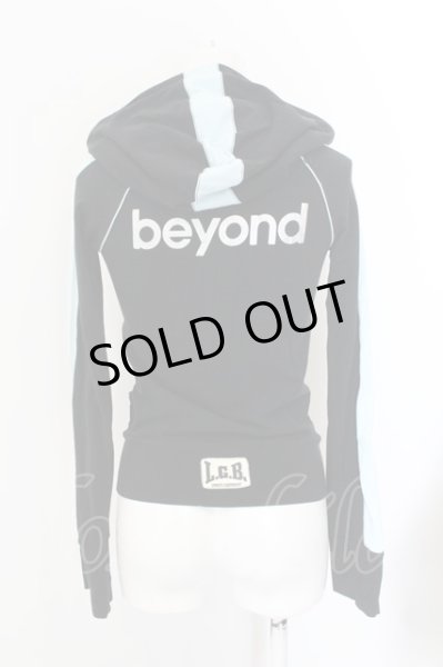 画像2: LGB / BOXER/PK　BEYONDパーカー 0（レディース） サックスｘブラック O-24-10-24-047-LG-to-YM-OS (2)