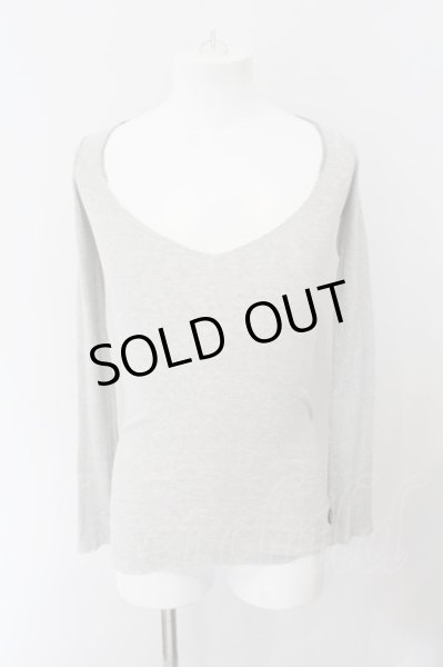 画像2: LGB / BACK CROSS/LSV カットソー 0（レディース） グレー O-24-10-24-050-LG-to-YM-OS (2)