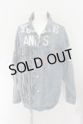 SWITCHBLADE / GRAPHIC PRINT DENIM ジャケット M インディゴ O-24-10-24-055-SW-ja-YM-M118