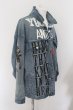 画像2: SWITCHBLADE / GRAPHIC PRINT DENIM ジャケット M インディゴ O-24-10-24-055-SW-ja-YM-M118 (2)