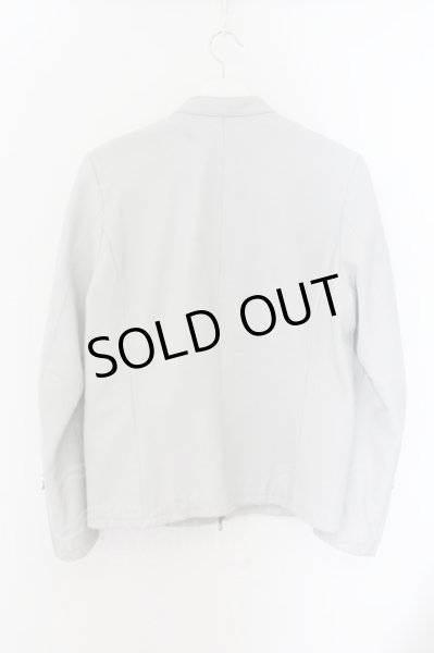 画像3: GOSTAR DE FUGA / イタリアンラムレザーシングルライダース 44 ライトグレー O-24-10-24-063-GO-ou-YM-ML005 (3)