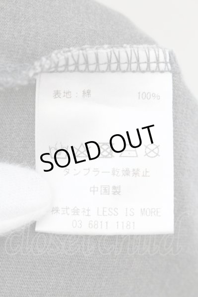 画像4: NIL DUE / NIL UN TOKYO / TOUR RACK Tシャツ F チャコール O-24-10-24-007-NI-ts-YM-ZT247 (4)