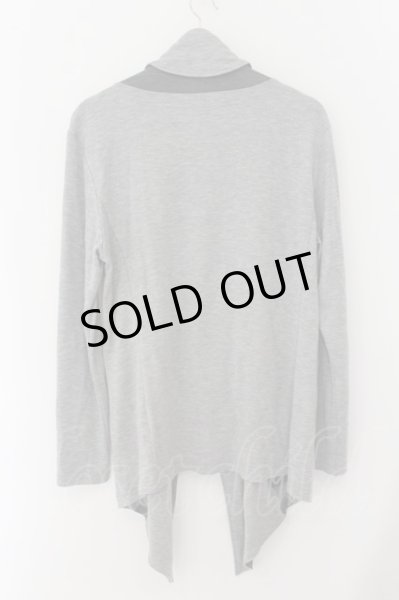 画像2: TORNADO MART / バイカラーショールジャケット M グレー O-24-10-24-068-TO-to-YM-ZT316 (2)