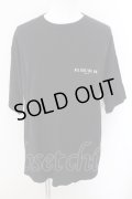 NIL DUE / NIL UN TOKYO / MARBLE INK TEE Tシャツ F ブラック O-24-10-24-008-NI-ts-YM-ZT247