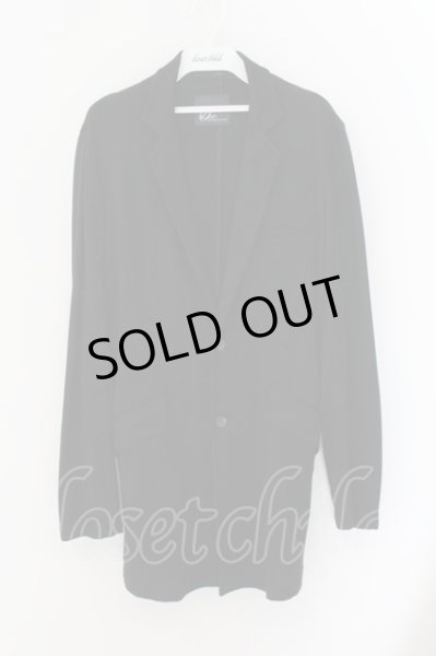 画像1: Zero by TORNADO MART / グレンチェックジャージージャケット M ブラック O-24-10-24-070-Ze-ja-YM-ZT315 (1)