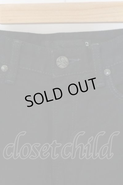 画像2: FUGA / Destination 立体加工ワンウォッシュデニムパンツ 42 ブラック O-24-10-24-074-FU-pa-YM-OS (2)