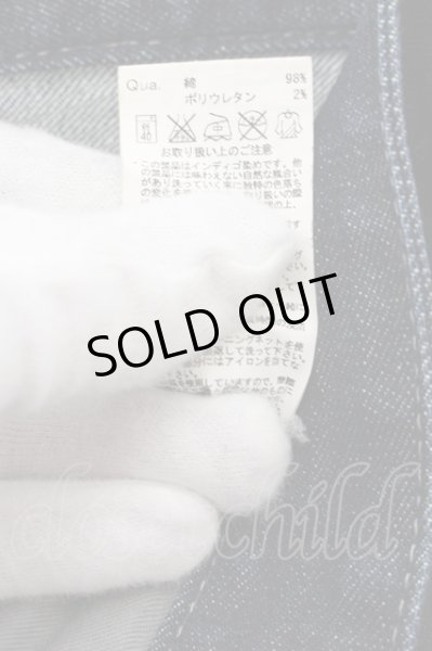 画像3: FUGA / OUT OF BOUNDS コーティングデニムストレッチスキニーパンツ 42 ブラック O-24-10-24-078-FU-pa-YM-ZT315 (3)