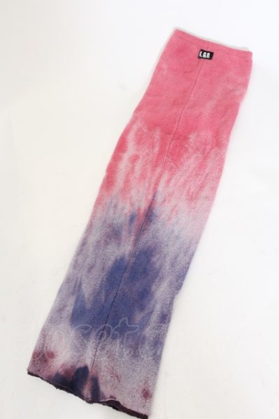 画像2: LGB / LEG WARMER タイダイ染色フリースレッグカバー  マルチ O-24-10-24-083-LG-pa-YM-ZT155 (2)