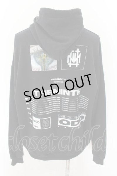 画像2: BLACKMORAL / TOUR18-19 THE NINTH パーカー L ブラック O-24-10-24-010-BL-ts-YM-ZT237 (2)