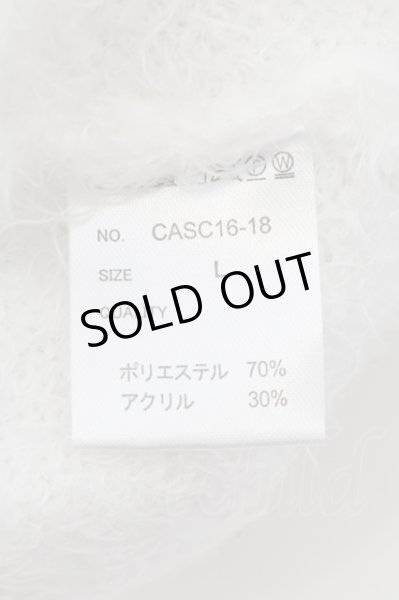 画像3: CavariA / アクリルニットソー L ホワイト O-24-10-24-012-Ca-to-YM-ZT316 (3)