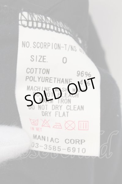 画像3: IFSIXWASNINE / SCORPION-T/NS　ノースリーブTシャツ 0 ブラック O-24-10-24-020-IF-to-YM-OS (3)