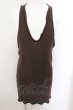 画像1: LGB / NSU/LG ロングタンクトップ 0（レディース） ブラウン O-24-10-24-021-LG-to-YM-ZT302 (1)