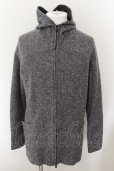 画像1: RIPVANWINKLE / CROSS NECK HOODIE パーカー  ブルーグレイ O-24-10-24-003-RI-to-YM-ZT289 (1)