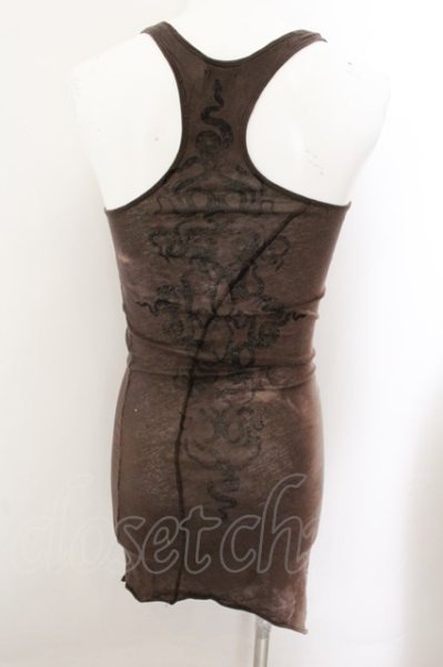 画像2: CATORCE / ロングタンクトップ 0 ブラウン O-24-10-24-024-CA-to-YM-ZT213 (2)