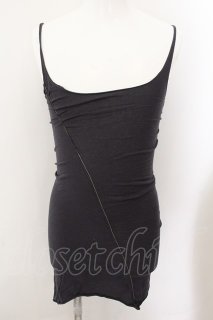 14th Addiction ブラックデニムレザーショートパンツ 14th Addiction（フォーティーンスアディクション）の「14th