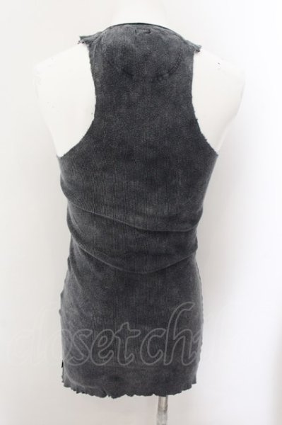 画像2: LGB / D-HENLY/NSC/MID テレコタンクトップ 3(レディース) アイスグレー O-24-10-24-026-LG-to-YM-ZT302 (2)