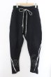 画像1: KMRii / Coating Jodhpurs パンツ 2 ブラック（ユーズド） O-24-10-24-033-KM-pa-YM-ZT232 (1)