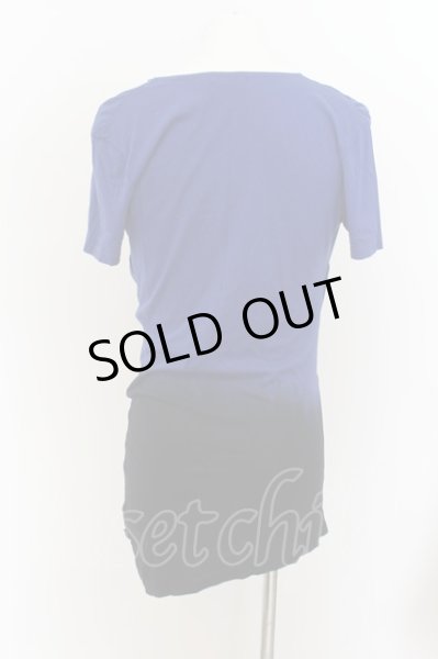 画像2: CIVARIZE / Half段染めドレープ半袖Tシャツ 44 ブルー O-24-07-26-029-CI-ts-YM-OS (2)