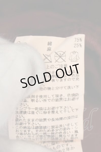 画像3: CIVARIZE / Damageコーティングウエスタン五分袖シャツ 46 ボルドー O-24-07-26-030-CI-sh-YM-OS (3)