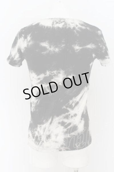 画像2: FUGA / Blizzard ムラ染め加工Tシャツ 44 ブラック O-24-07-26-031-FU-ts-YM-OS (2)