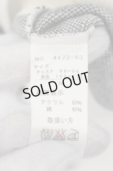 画像3: BERNINGS-SHO / ゴシック総柄ニットソー M ホワイト O-24-07-26-040-BE-to-YM-OS (3)